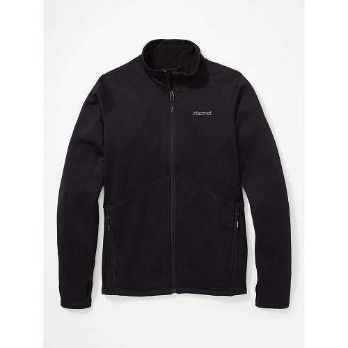 Marmot Fleece Black NZ - Olden Polartec Jackets Womens NZ672159